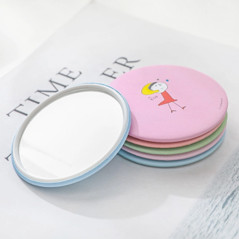 Product image KAHASIL - Kaca Cermin Bulat Mini Kecil Make Up Travelling Motif KMJ080 all variant all variant